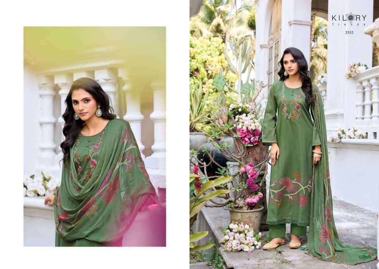 ZARINA By KILORY TRENDS 2531 To 2536 Series Stylish Beautiful Colourful LAWN COTTON Dresses At Wholesale Price